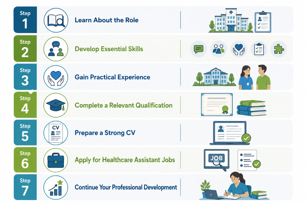 7 Steps to Become a Healthcare Assistant