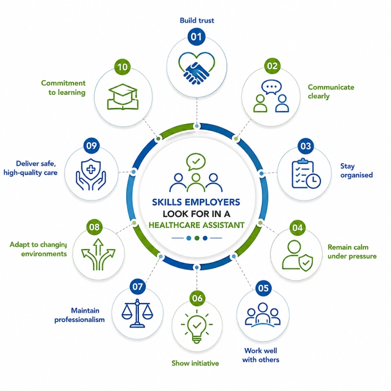 Skills Employers Look for in Healthcare Assistants