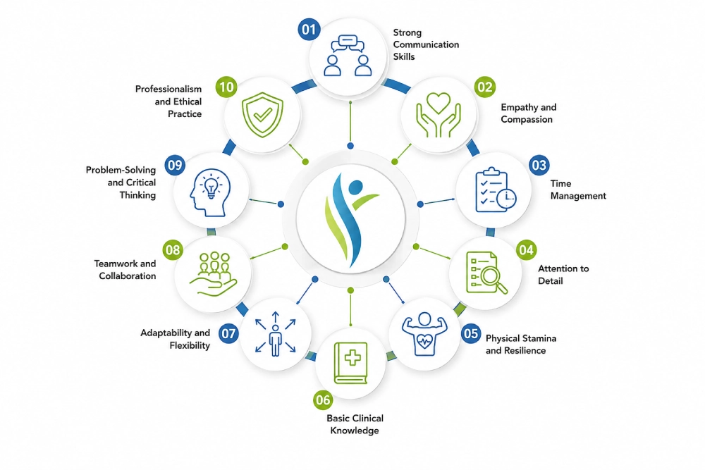 Skills Required for a Health Care Assistant