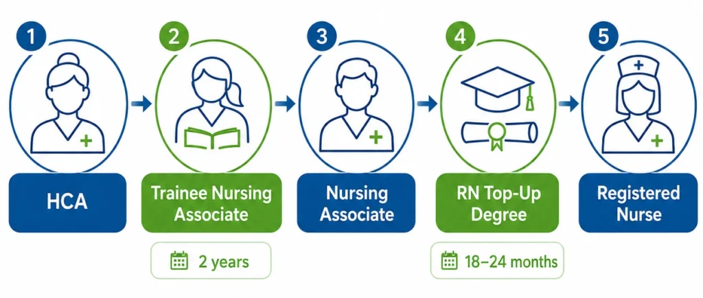HCA to Registered Nurse