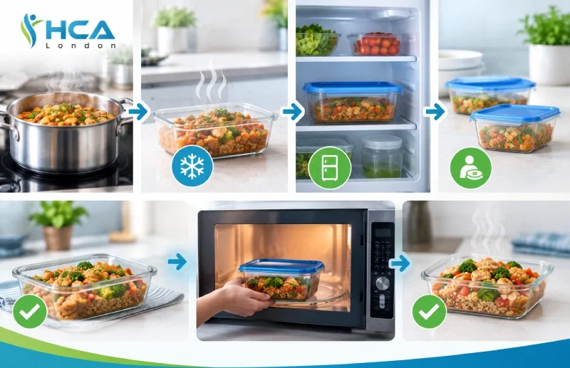 reheat cooked food only once